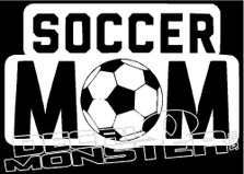 Soccer Mom Decal Sticker