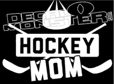 Hockey Mom2 Decal Sticker