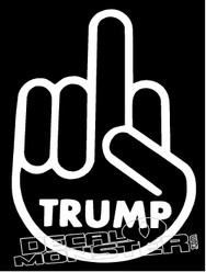 Fuck Trump 1 Decal Sticker