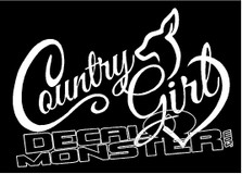 Country Girl5 Decal Sticker
