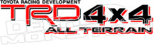 TRD All Terrain 1 Edition Decal Sticker