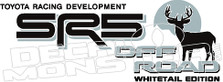 TRD SR5 White Tail Edition Decal Sticker