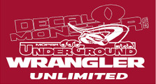Jeep Wrangler Underground Unlimited Decal Sticker