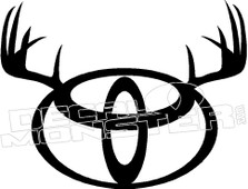 Toyota Deer Rack Logo Decal Sticker
