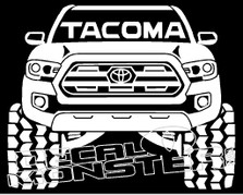 Toyota Tacoma Silhouette 1 Decal Sticker - DecalMonster.com