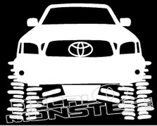Toyota Tacoma Silhouette 2 Decal Sticker