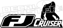 FJ Cruiser Sasquatch Decal Sticker