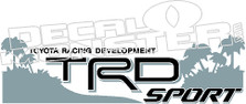 TRD Sport Island Edition1 Decal Sticker
