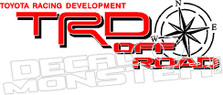 TRD Off Road Compass 5 Decal Sticker