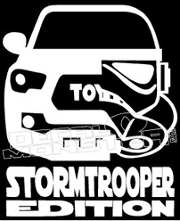 Toyota Tacoma Truck StormTrooper Edition Decal Sticker