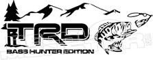 TRD Bass Hunter Edition Decal Sticker
