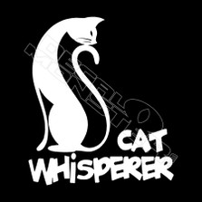 Cat Whisperer Pet Decal Sticker