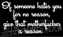 Give A Reason Inspirational  Decal Sticker