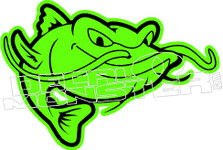 Catfish 1 Decal Sticker