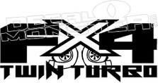 FX4 Twin Turbo Ford Decal Sticker