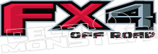 FX4 Off Road 1 Ford Decal Sticker