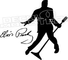 Elvis Presley 1 Decal Sticker