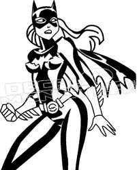 Batwoman Decal Sticker