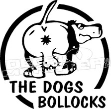 The Dogs Bollocks Decal Sticker