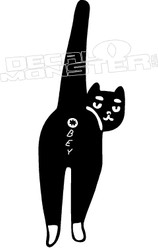 OBEY Kitty Decal Sticker