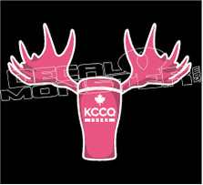 Canada KCCO Beer 2 Decal Sticker