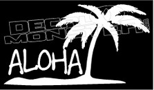 Aloha 5 Hawaii Decal Sticker