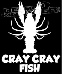 Cray Fish Hawaii Decal Sticker