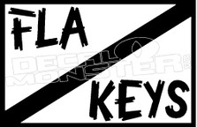 FLA Keys Florida Decal Sticker