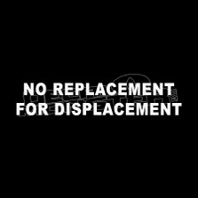 No Replacement for Displacement Funny Decal Sticker