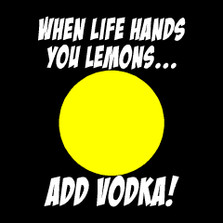 Life Hands Lemons Add Vodka Decal Sticker