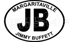  JB Margaritaville Jimmy Buffett Decal Sticker 
