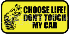  Don't Touch My Car Decal Sticker