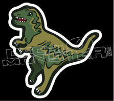 Coach Dinosaur Bag Decal Sticker