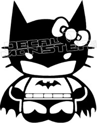 Bat Kitty Decal Sticker