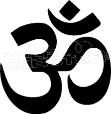 Om Hindu Religion Decal Sticker