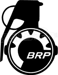 BRP Grenade Sled Decal Sticker