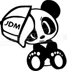 JDM Panda 1 Decal Sticker