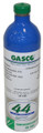 Pentane Calibration Gas C5H12 110 PPM Balance Nitrogen in a 44 ecosmart Refillable Aluminum Cylinder