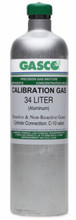 GASCO 34L-98-5: 5 PPM Hydrogen Sulfide,  Balance Nitrogen Calibration Gas