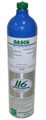 GASCO R152A Refrigerant Calibration Gas 10 PPM Balance Nitrogen in a 116 Liter Aluminum Factory Refillable Cylinder