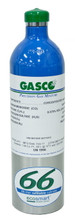 GASCO 421-19.5 CO 100ppm, H2S 10 ppm, CH4 50% LEL, O2 18%, Balance N2