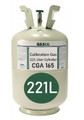 GASCO 221L-1Ultra, Ultra Zero Air (20.9 % Oxygen balance Nitrogen), Total THC Less Than 0.1 PPM, contained in a 221 Liter Steel cylinder With a CGA-165 connection
