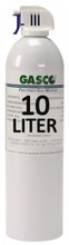10L-35-10:  10 % CARBON  DIOXIDE, BALANCE NITROGEN  CONTAINED IN A 10 LITER  ALUMINUM CYLINDER  WITH A  AEROSOL CONNECTION. 