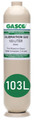 Gasco 200 ppm Carbon Monoxide, 2000 ppm Carbon Dioxide, Balance Nitrogen 103 Liter C-10 Connection