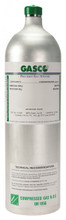 Acetylene Calibration Gas 140 PPM Balance Nitrogen in a 74 Liter Aluminum Cylinder