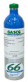 Pentane Calibration Gas C5H12 125 PPM Balance Air in a 66 ecosmart Refillable Aluminum Cylinder