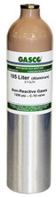 Isobutane Calibration Gas C4H10 0.19% Volume Balance Air in a 105 Liter Cylinder C-10 Connection  Alumium Cylinder