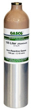 Carbon Monoxide Calibration Gas CO 120 PPM Balance Nitrogen in a 105 Liter Cylinder C-10 Connection