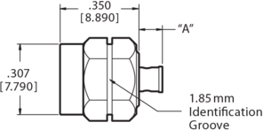 Southwest Microwave 18270-02G 1.85mm Male Cable Connector, Direct ...