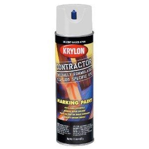 15oz Apwa White Inverted Marking Contractor Solvent Based Spray